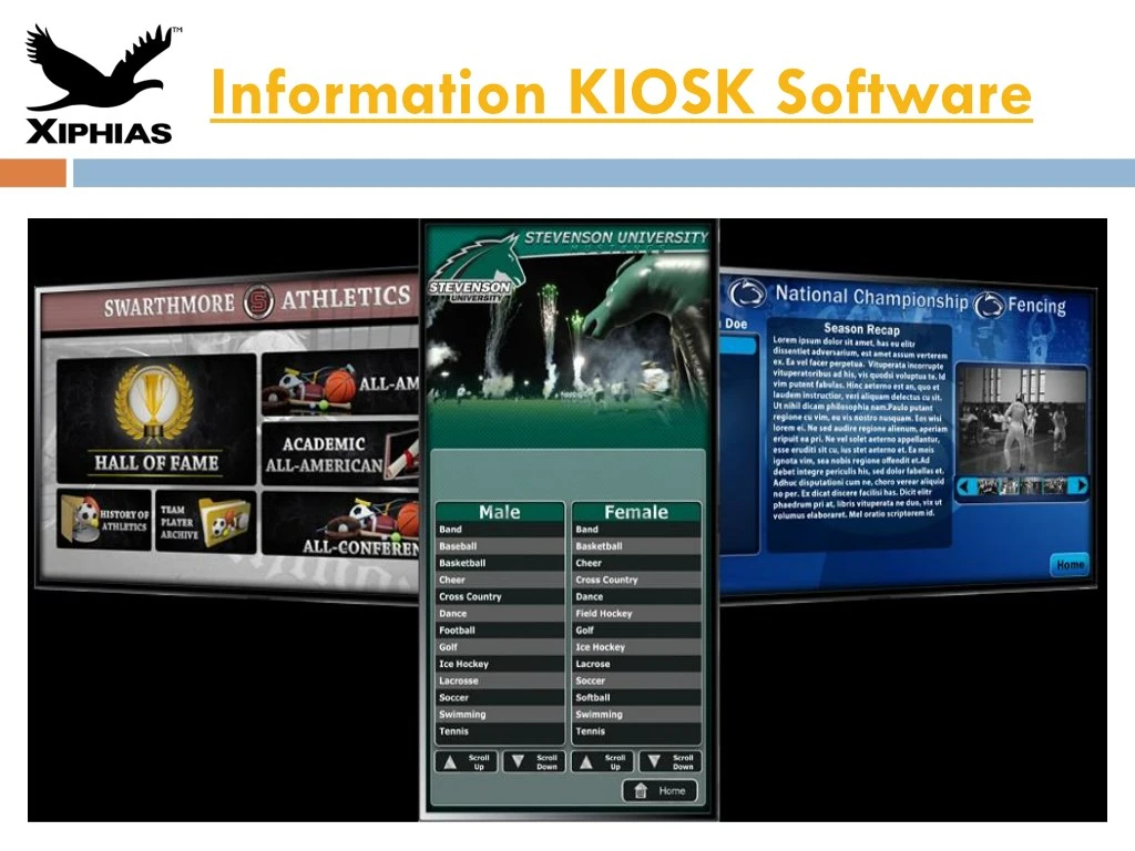 information kiosk software