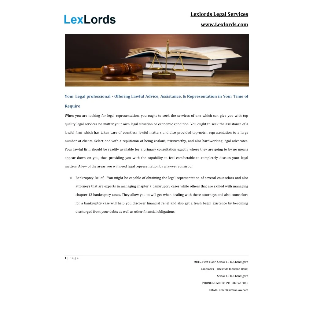 lexlords legal services