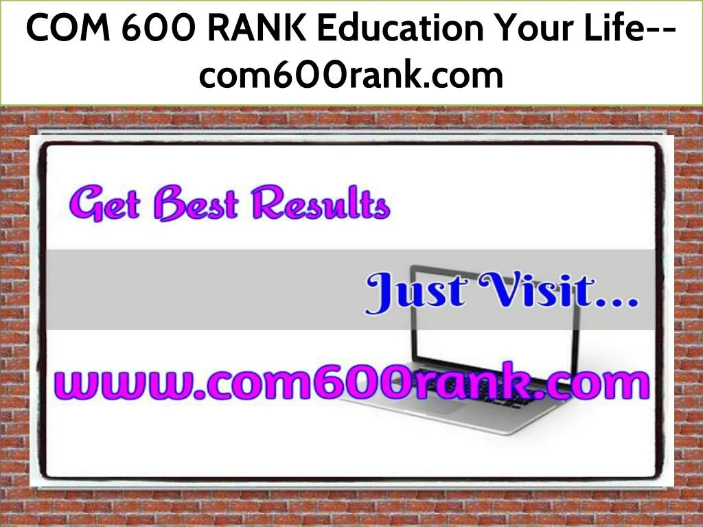 com 600 rank education your life com600rank com