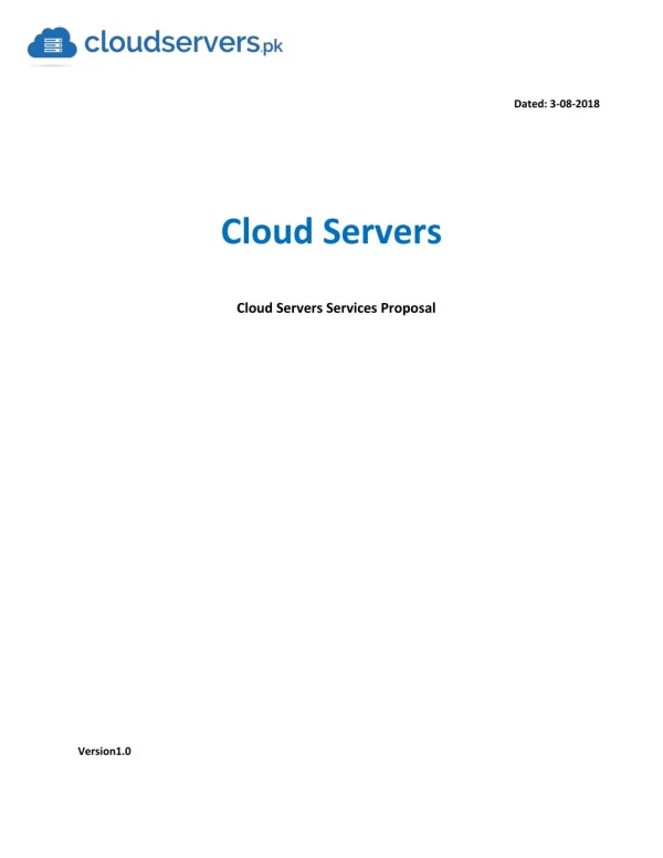 Cloud servers provides Hourly billing services.