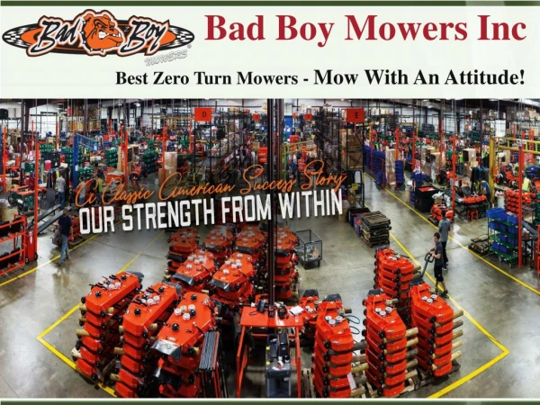 Best Zero Turn Mowers - Mow With An Attitude