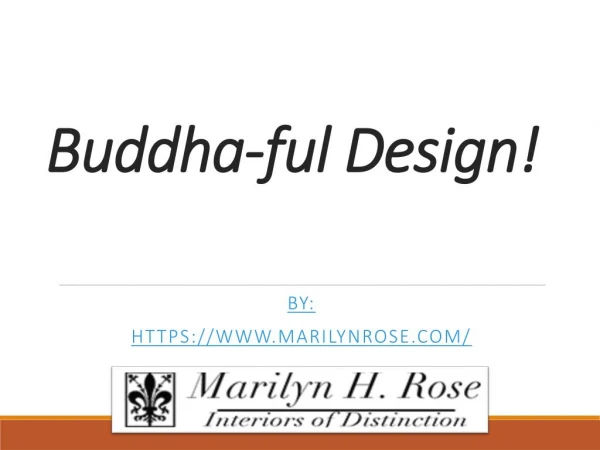 Buddha-ful Design!