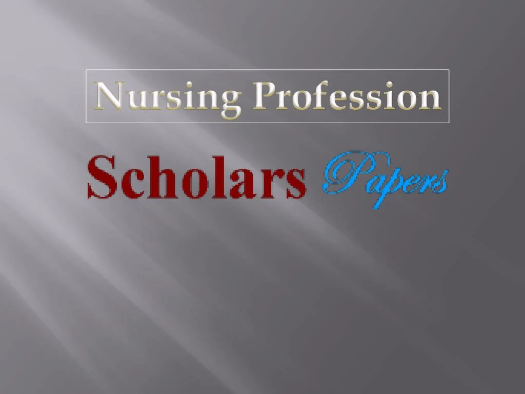 nursing profession