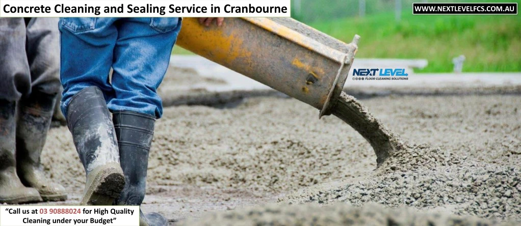 concrete cleaning and sealing service