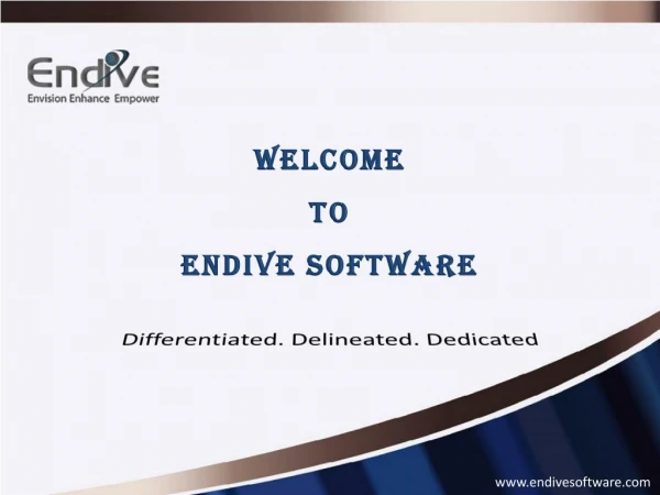 PHP Application Development Company - Endive Software