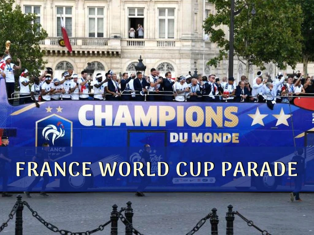 france world cup parade
