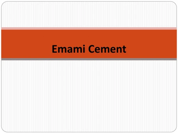 Which one is the Best cement company in India