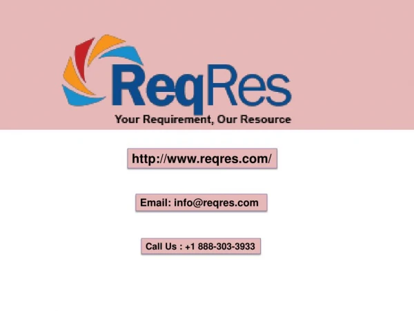 ReqRes- Provide Recruitment, Staffing, Outsourcing Services for MNC’s in USA