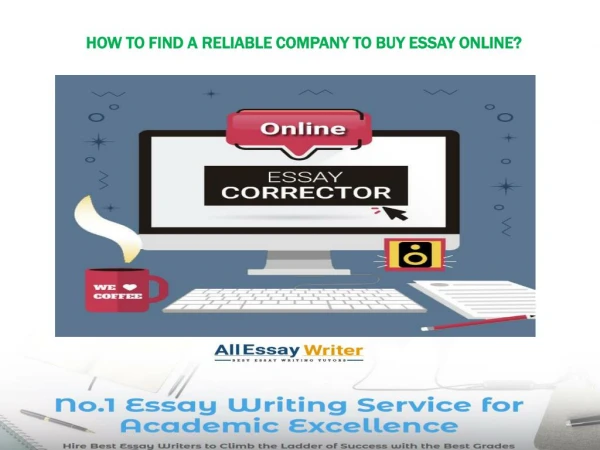 How to Find a Reliable Company to Buy Essay Online?
