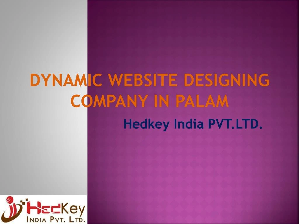 dynamic website designing company in palam