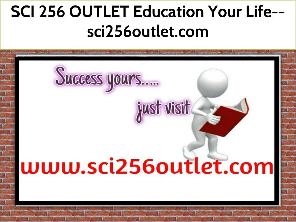 sci 256 outlet education your life sci256outlet
