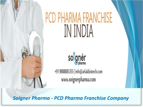 All You Want to Know About Pharma PCD Franchise in India