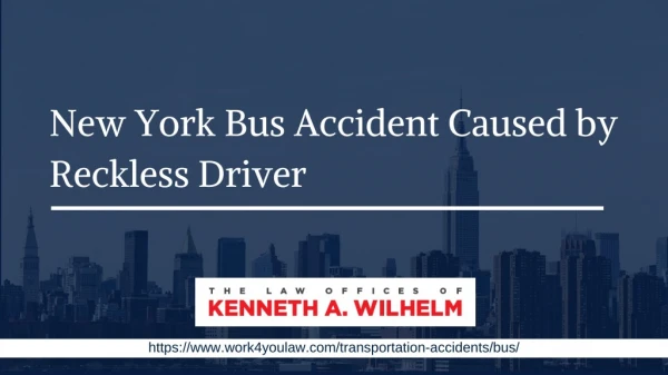 The Cause Bus Road Accident By Careless Drivers.