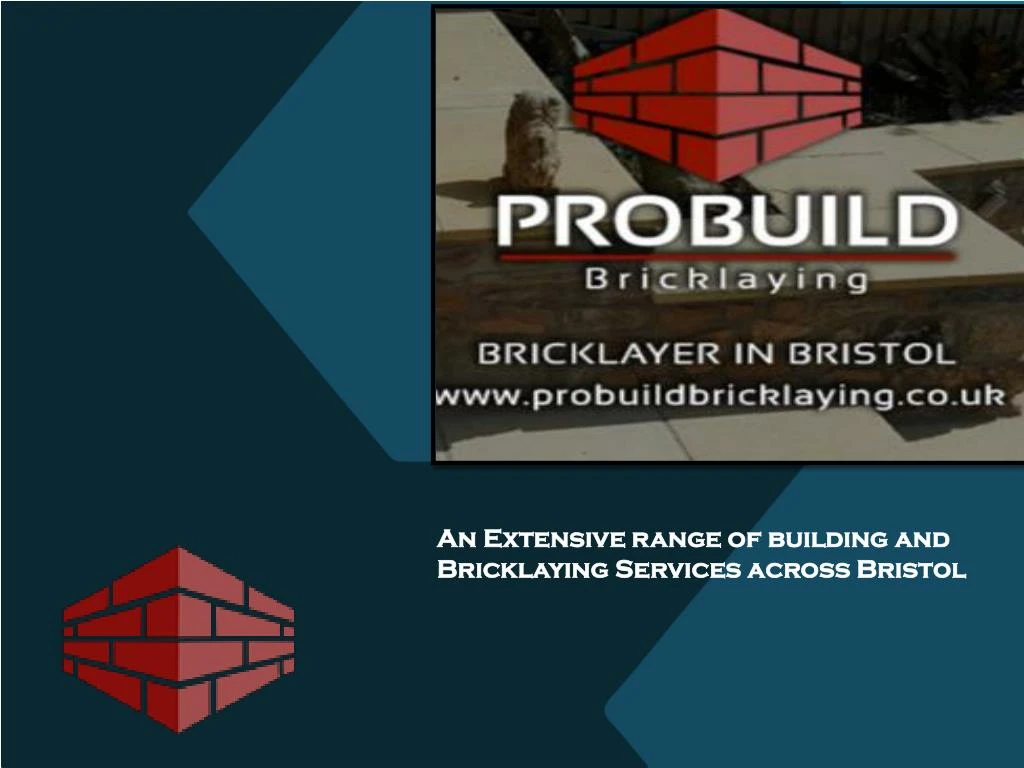 an extensive range of building and bricklaying
