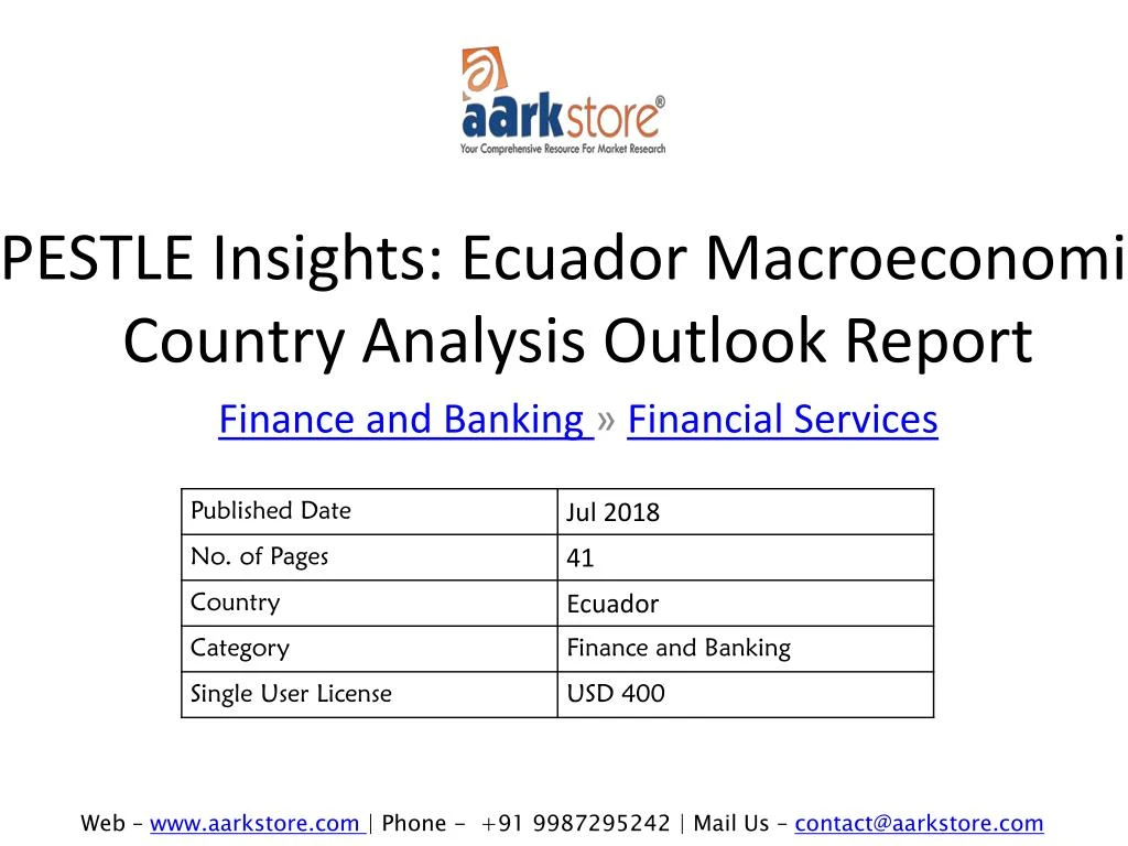 pestle insights ecuador macroeconomic country analysis outlook report