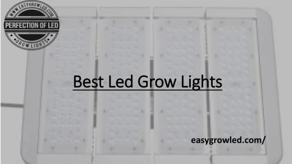 Best Led Grow Lights in UK