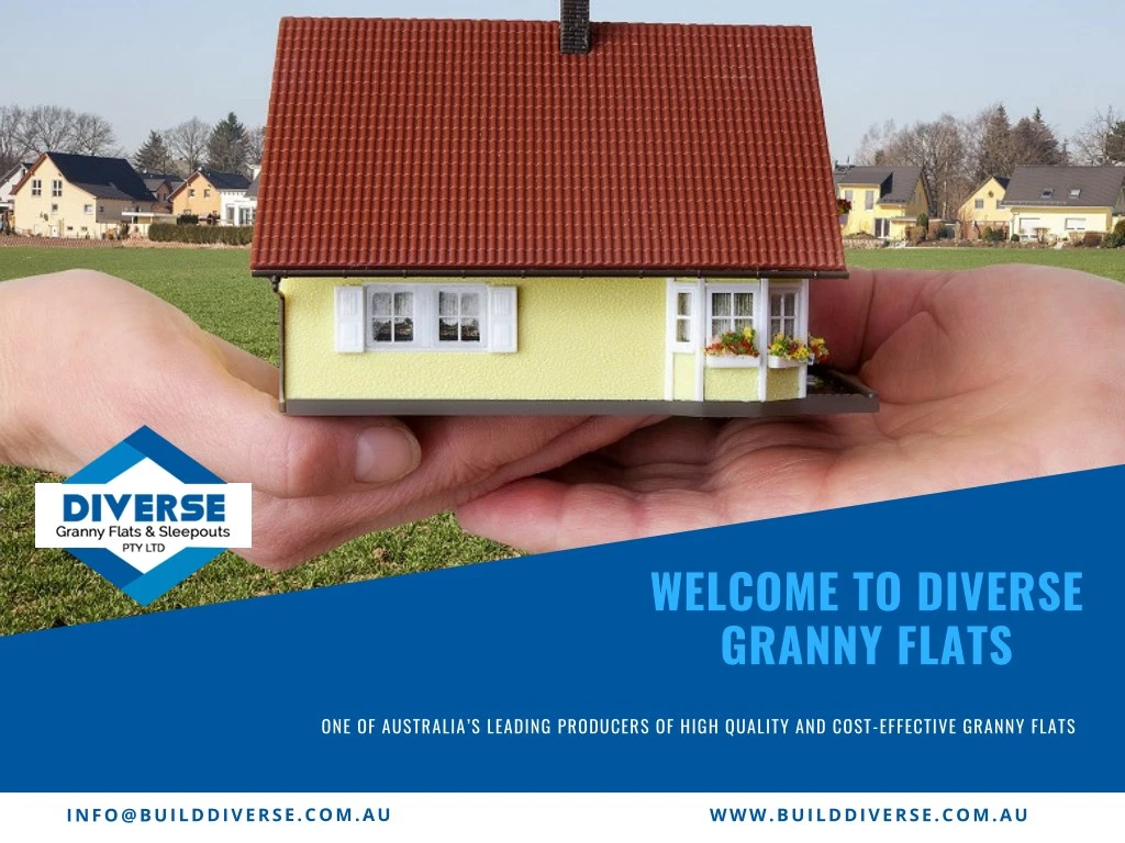 welcome to diverse granny flats
