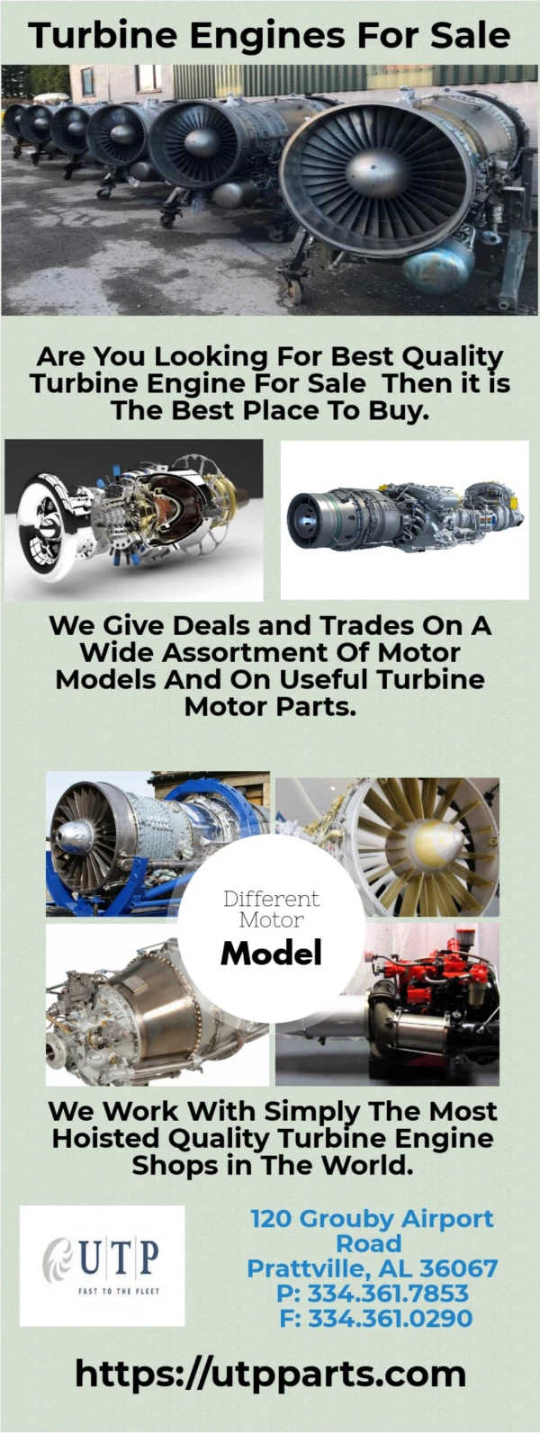 Wide Variety of Turbine Engines for Sale