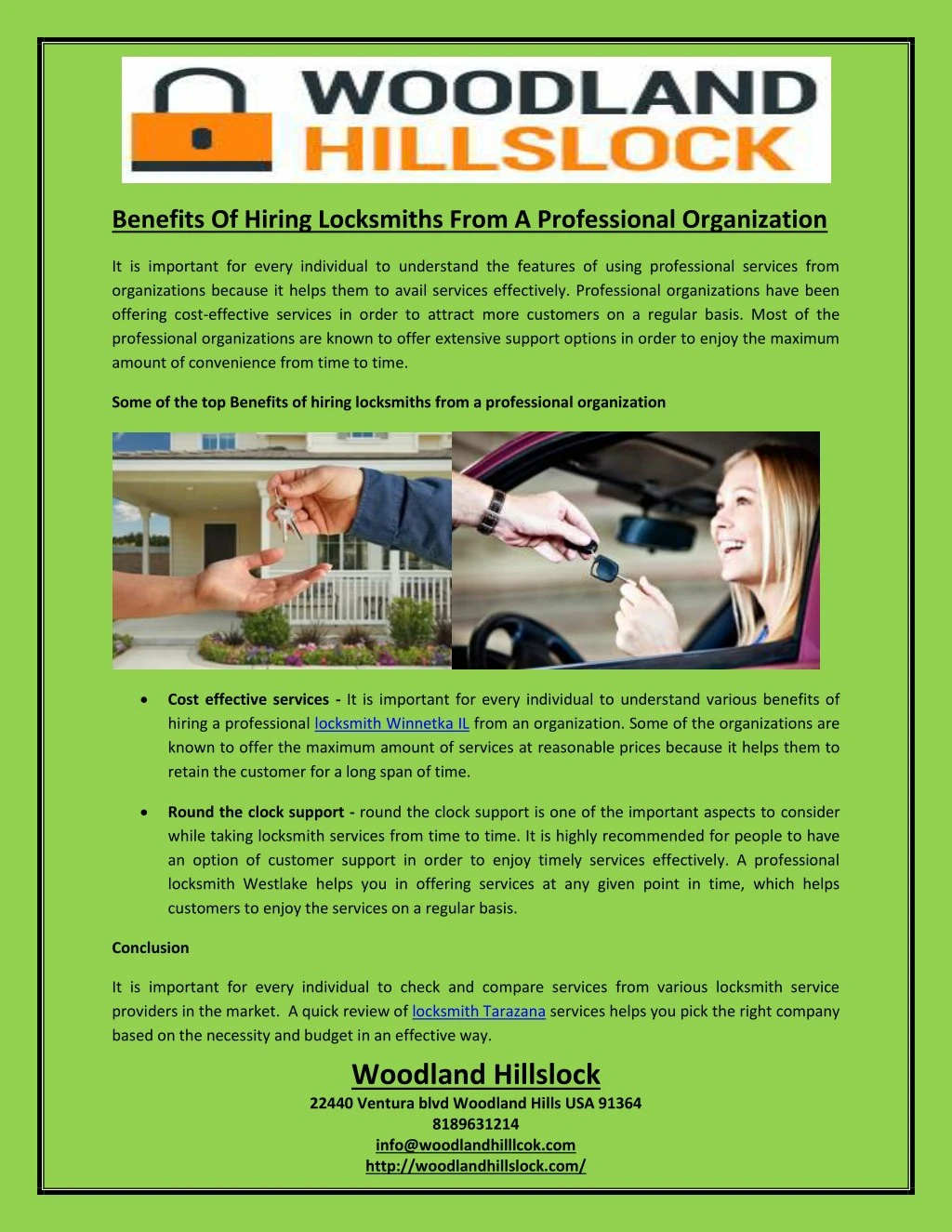 benefits of hiring locksmiths from a professional