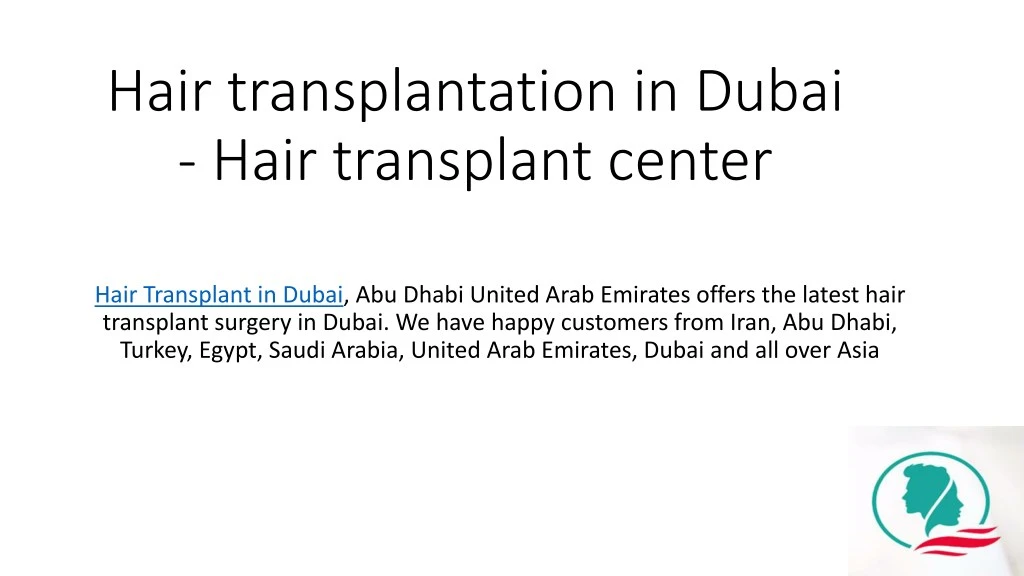 hair transplantation in dubai hair transplant