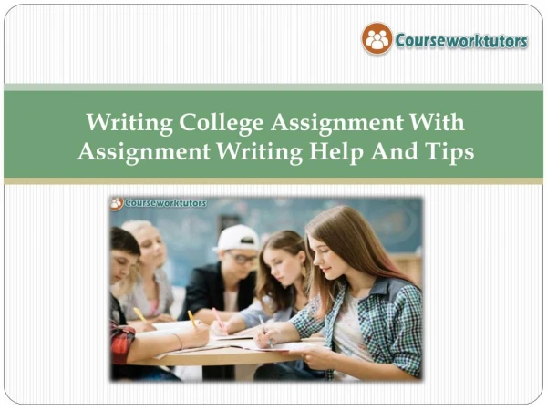 Writing College Assignment With Assignment Writing Help And Tips
