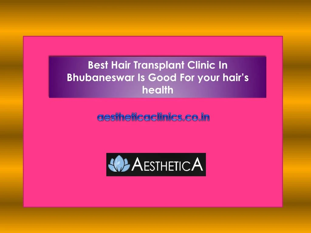 best hair transplant clinic in bhubaneswar