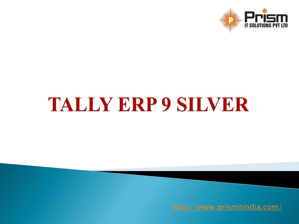 tally erp 9 silver