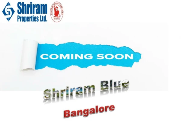 Shriram Blue in Whitefield, Bangalore - Price, Review