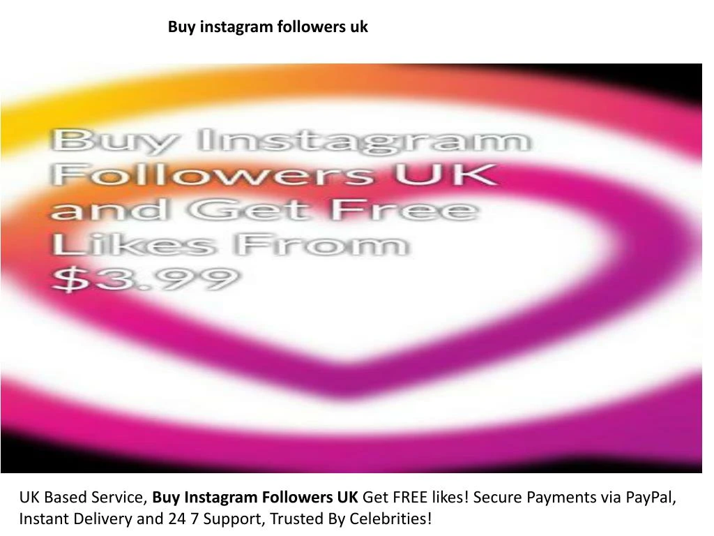 buy instagram followers uk