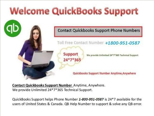 QB(1800- (951)- 0587)Quickbooks customer support number