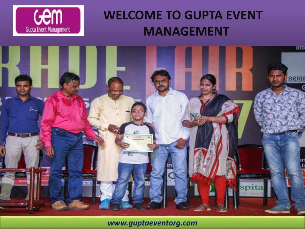 welcome to gupta event management