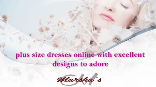 plus size dresses online with excellent designs to adore