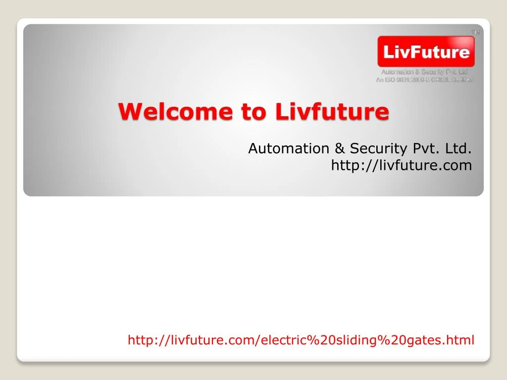 welcome to livfuture