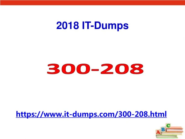 Cisco 300-208 Real Exam Dumps IT-Dumps