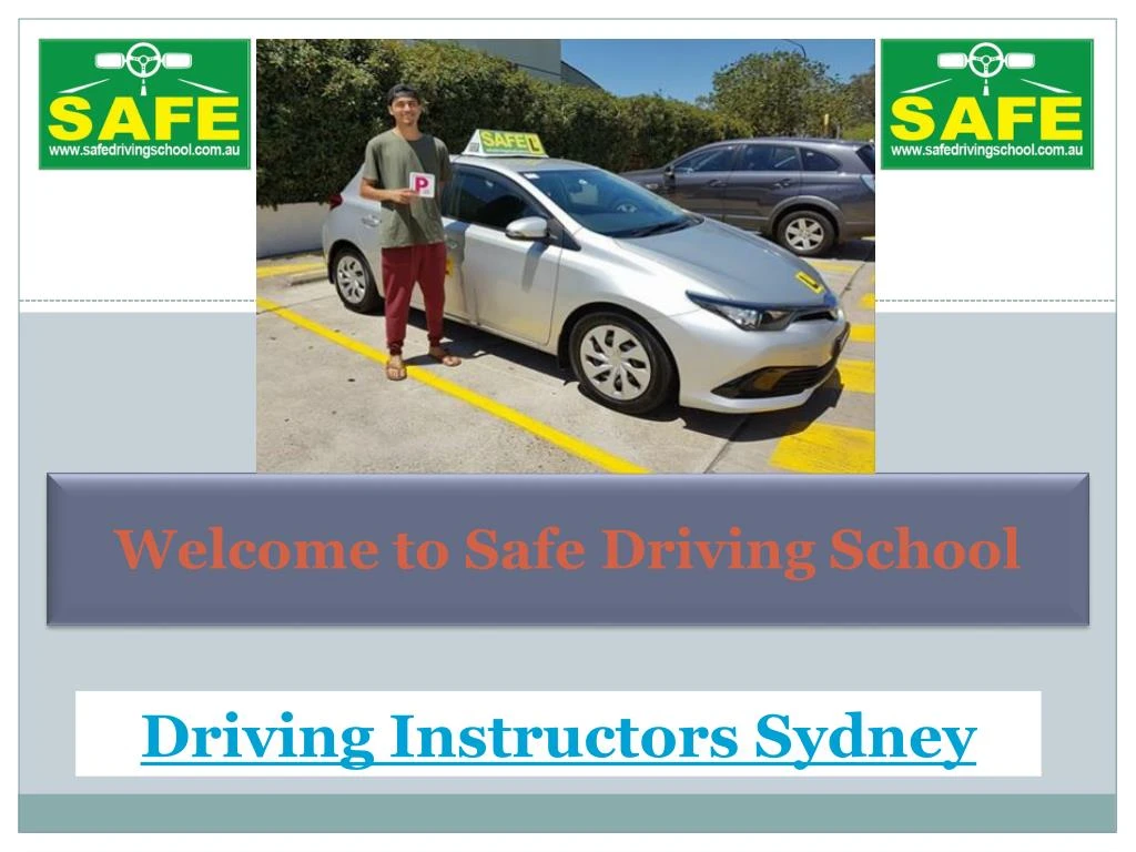 driving instructors sydney