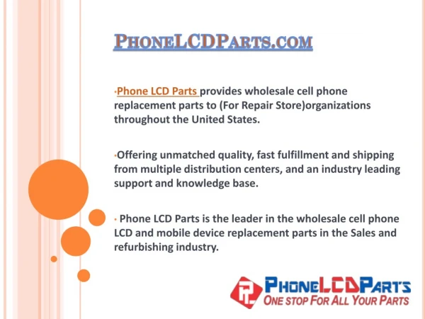 iPhone LCD Parts - Wholesaler of iPhone Samsung iPad LCD Screen Repair Parts USA