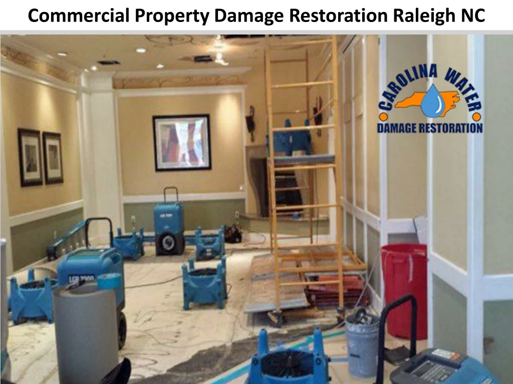 commercial property damage restoration raleigh nc