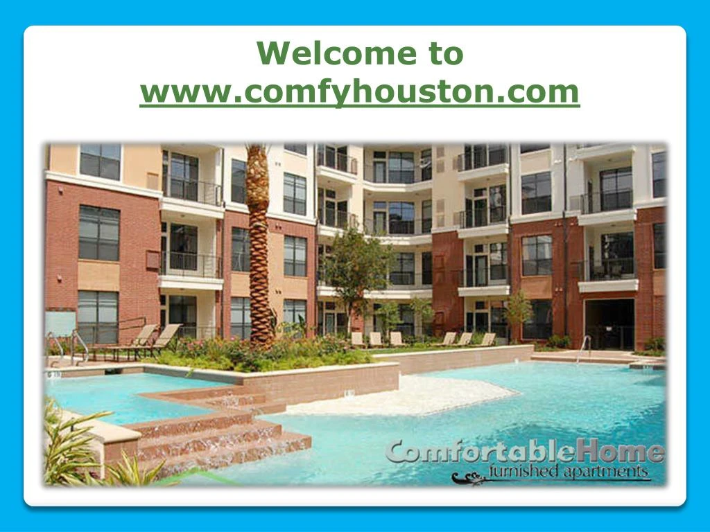 welcome to www comfyhouston com