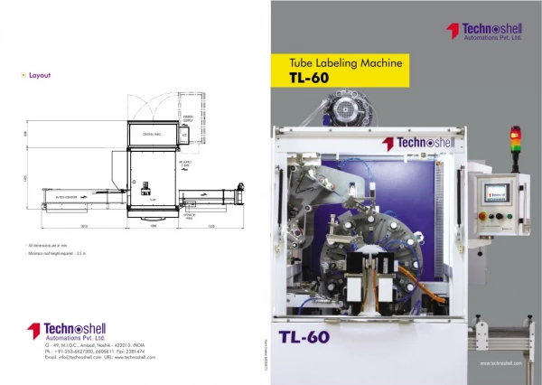 Tube Labeling Machine