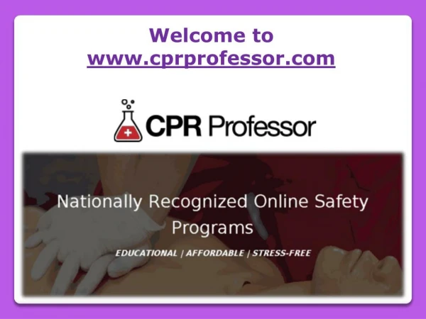 Life Saver With CPR Certification Program