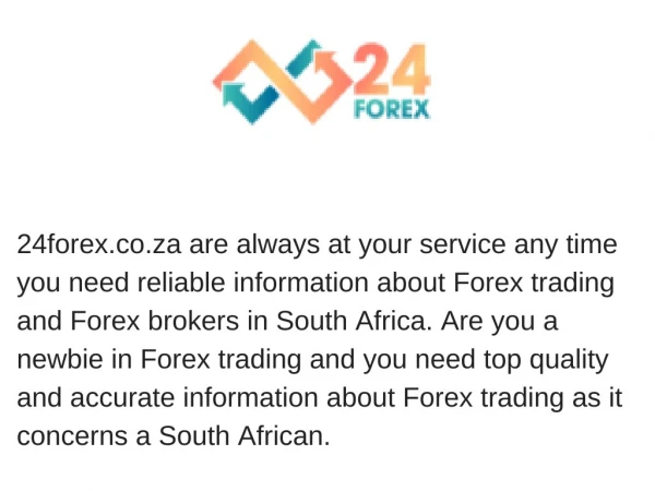 Forex Account Manager South Africa