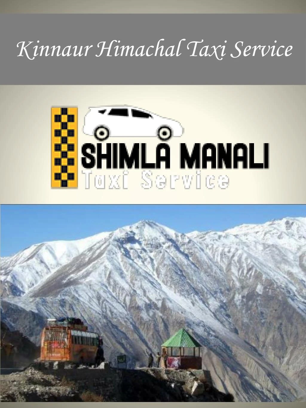 kinnaur himachal taxi service