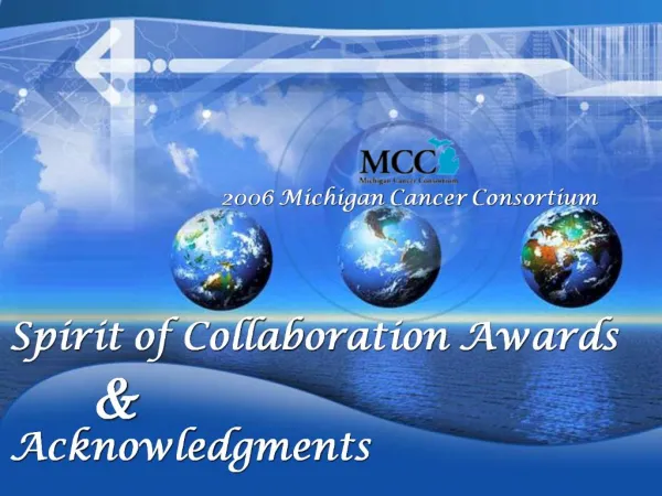 2006 Michigan Cancer Consortium