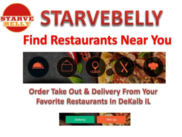 Order Food Online Dekalb IL | Starvebelly
