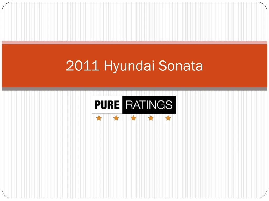 2011 hyundai sonata
