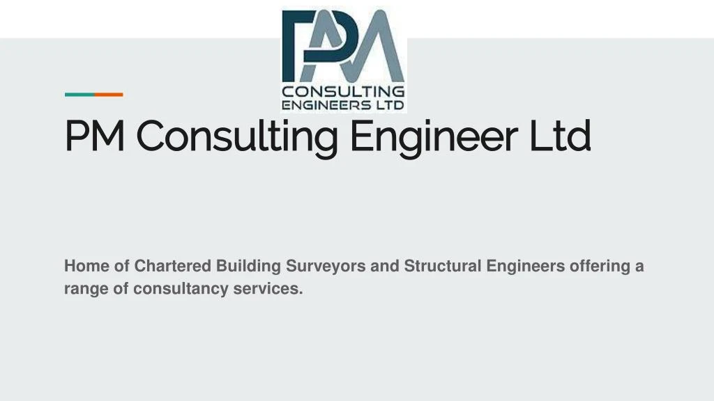 pm consulting engineer ltd
