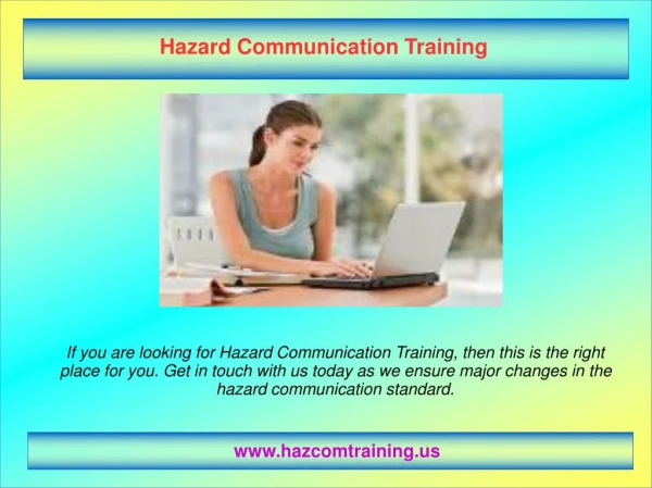 Hazmat Awareness Training