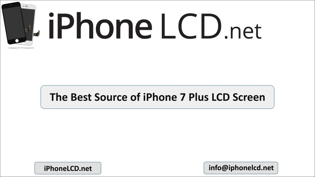 the best source of iphone 7 plus lcd screen