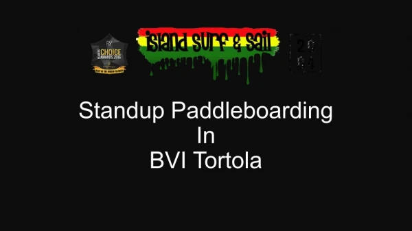 Get Best Standup Paddleboarding in BVI