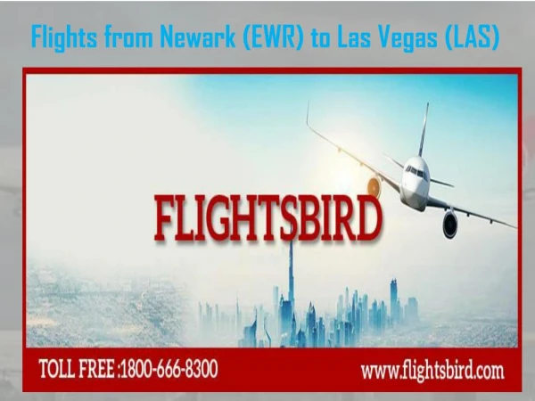 Flights from Newark (EWR) to Las Vegas (LAS)